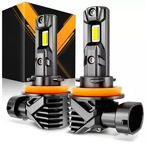 Faro LED AUXBEAM H11 H9 bombillas súper brillantes blanco 60W 25000LM haz alto/bajo - Imagen 1 de 12