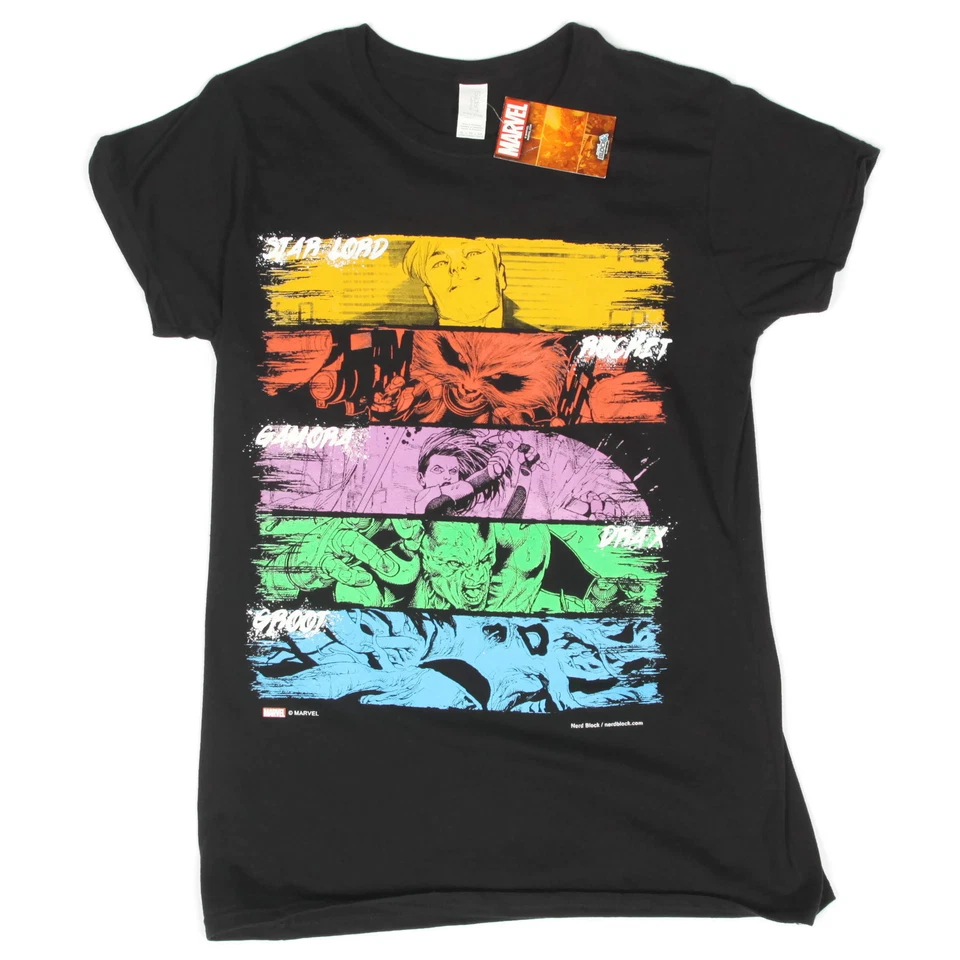 NEW MARVEL COMICS Guardians Of Galaxy Boys Youth T-Shirt Comic Book Tee XL NWT - Image 1 of 3