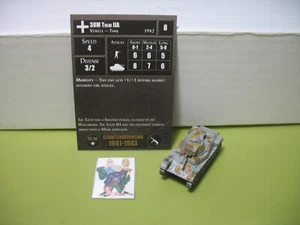 =Axis & Allies Miniatures COUNTEROFFENSIVE 38M Toldi IIA with card 37/50= - Picture 1 of 1