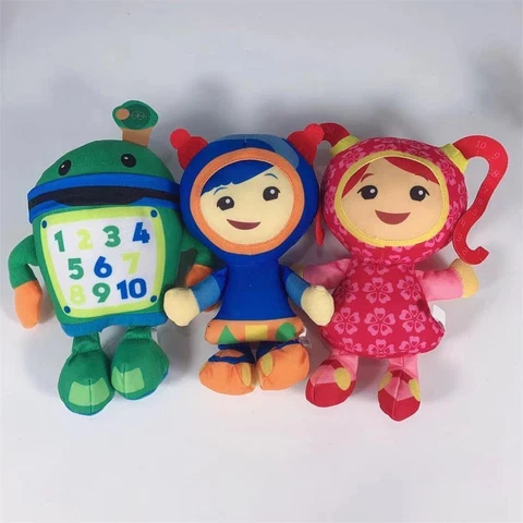 Team Umizoomi Milli Bot and Geo 9" Plush Toy Stuffed Doll Gift Cover