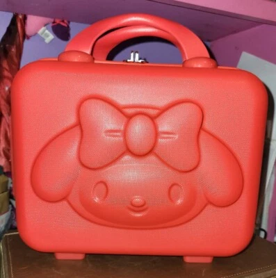 My Melody Sanrio Makeup Hard Shell Case Small Luggage Travel 3D Carry On  - Image 1 of 4