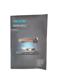 Cecotec Raclette 600W Cheese&Grill 6000 Schwarz ERSATZTEIL SET NEUWERTIG - Bild 1 von 11