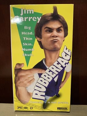RUBBERFACE VHS Jim Carrey Very Rare Screener Promo - Image 1 of 4