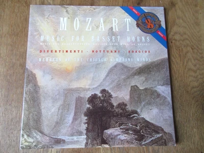 Mozart - Music for Basset Horns / CSO Winds / CBS I2M 42144 / Ed1 2LP 1986 NM/NM Foto 1 de 4