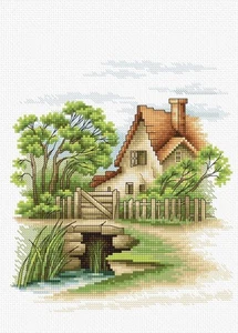 Kit Punto de Cruz Luca-S - Paisaje de Verano B2278 - Imagen 1 de 1