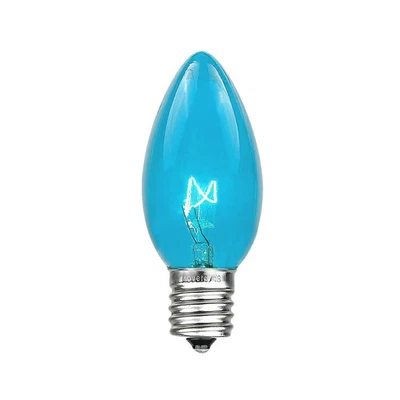 Pacote com 25 lâmpadas de reposição de Natal externas C9, E17/C9 - Imagem 1 de 4