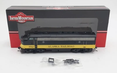 InterMountain 49951-02 HO Scale Alaska Railroad EMD FP7 Diesel Locomotive #1512 - Image 1 of 4