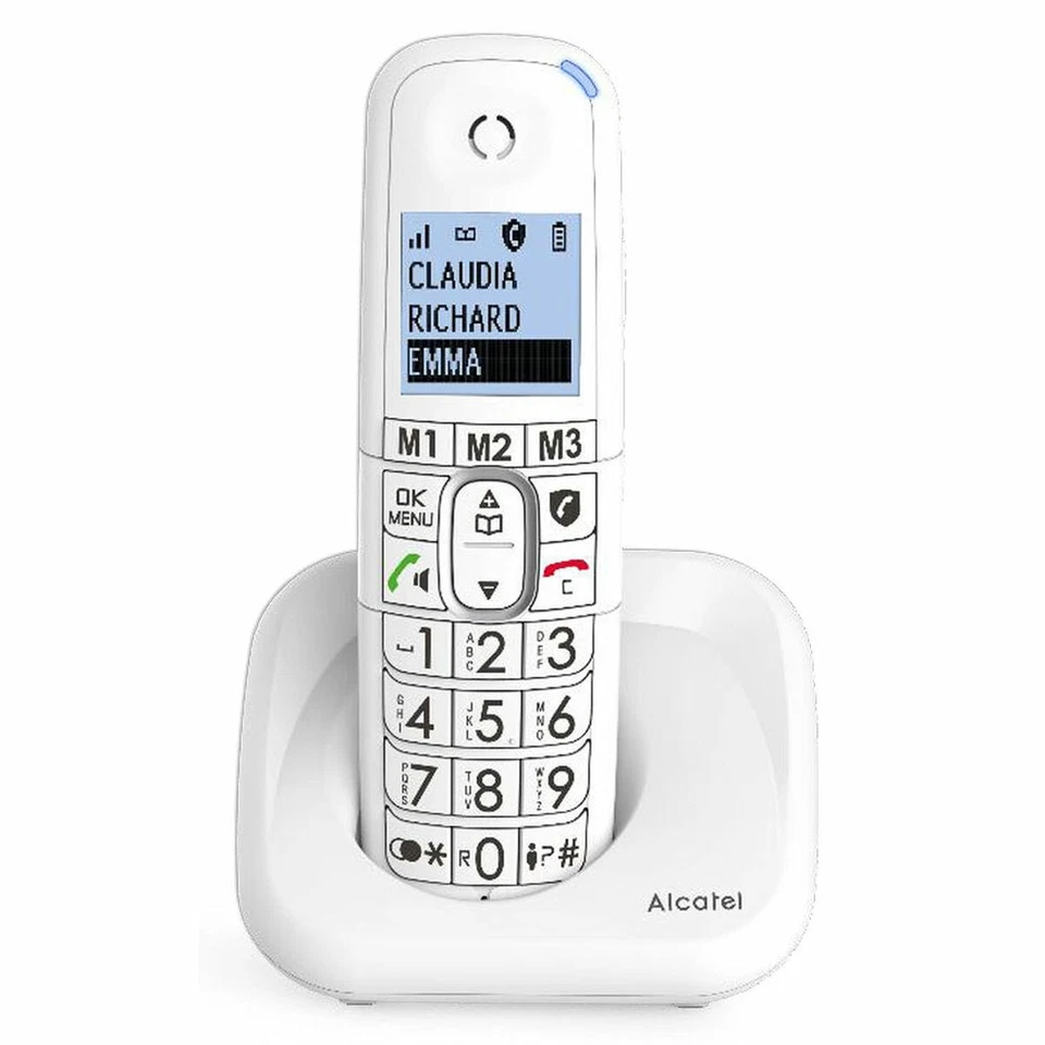 Téléphone Sans Fil Alcatel XL785 Blanc Bleu Multicouleur