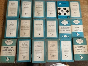 18 Pelikan Sachbücher Taschenbücher aus den 30er, 40er & 50er Jahren - Bild 1 von 3