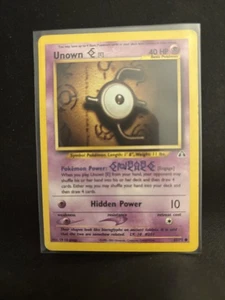 Unown [E] Common Neo Discovery 67/75 HP - Picture 1 of 2