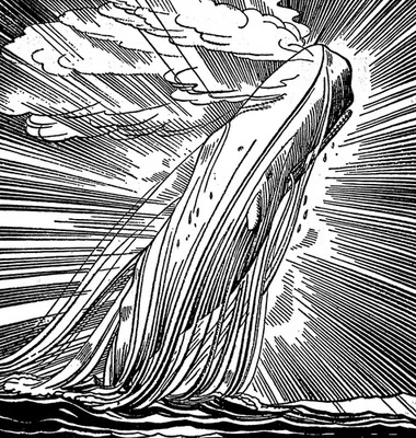 Rockwell Kent: Moby Dick Trancendent 22x30 Archival Quality Fine Art Print