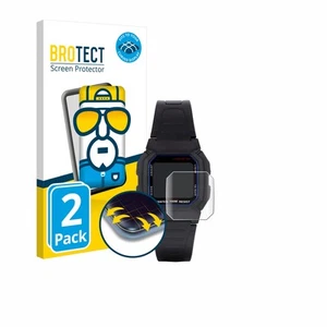 2x Protector Full-Cover for Casio W-800H-1AVES Curved Screen Edge Protection - Zdjęcie 1 z 8