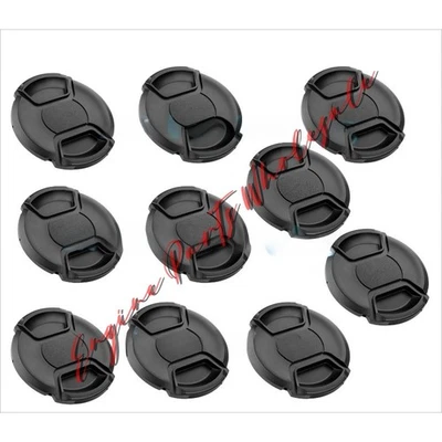 (10 Pcs) 77mm Snap-On Lens Caps for Canon Nikon Sony Pentax Fujifilm Lense - Image 1 of 3