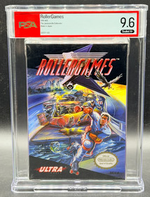 RollerGames Nintendo NES ULTRA Sealed New PSA 9.6 A+ NOT WATA Graded
