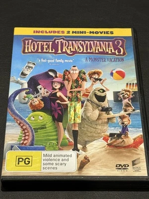 Hotel Transylvania 3 A Monster Vacation Animated Family DVD Kids Dracula Movie - Image 1 of 3