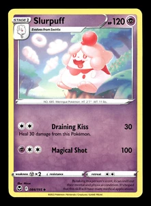 Pokemon TCG: Sword & Shield - Silver Tempest - Slurpuff 084/195 - Picture 1 of 2