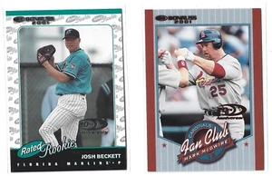2001 DONRUSS ROOKIE & FAN CLUB SP LOT-11 /2001 w BECKETT McGWIRE GEM MINT L@@K - Picture 1 of 1
