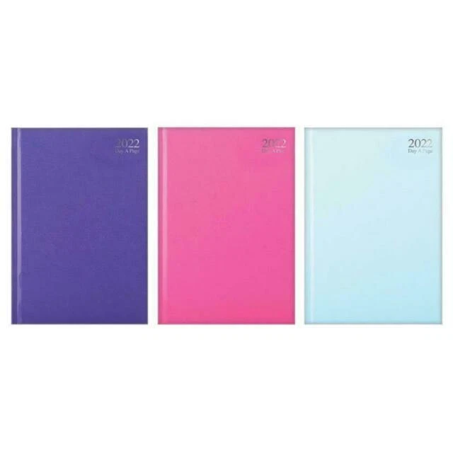 Tallon 3488 2022 A4 Hardback Day a Page Diary