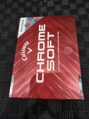 2024 Callaway Chrome Soft TruTrack Golf Balls upc# 197193105190 - Imagem 1 de 3