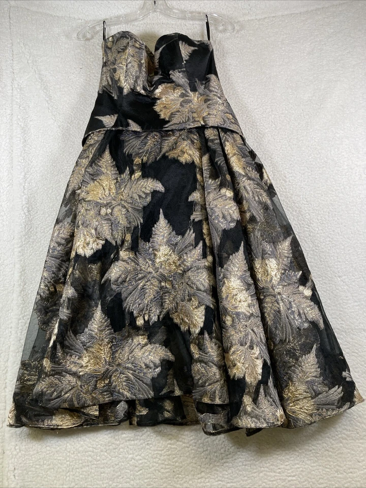 Nina Raynor John Paul Ataker короткая подкладка вечернее платье без рукавов, размер 6 - Изображение 1 из 4