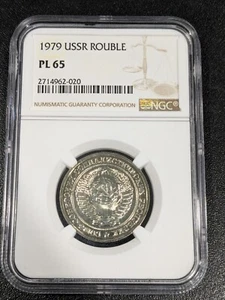 1979 PL 65 Russia Rouble NGC Y 134a.2 Proof Like - Picture 1 of 2