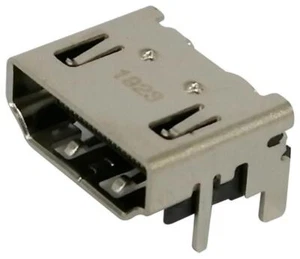 Connettore Hdmi 19 Contatti Presa Pcb Montaggio Superficie Angolo Retto 2086581001 - Foto 1 di 1