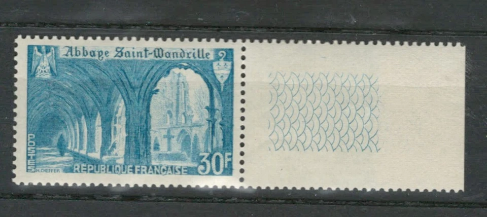 FRANCE EUROPE HISTORICAL CASTLES SITES LANDMARKS MNH STAMP w/ LABEL LOT (FR768) - Image 1 of 1