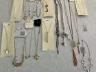 Mixed Wholesale Lot Of 32 Fashion Jewelry Necklaces Lauren Conrad Sequin Limited
