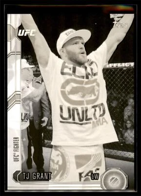2015 Topps UFC MMA Chronicles BLACK and WHITE #82 TJ Grant #155/188 - Image 1 of 2
