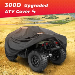 KEMIMOTO 300D Heavy Duty Storage ATV Cover For Yamaha Raptor 700 700R 350/660 - Picture 1 of 12