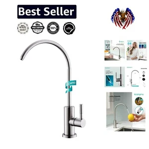 Compact No-Splash Drinking Water Faucet with Quick Connectors – Versatile Use - Picture 1 of 8