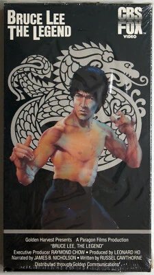 VHS "Bruce Lee, The Legend" with Bruce Lee, 1984, Part of a Set Foto 1 de 4