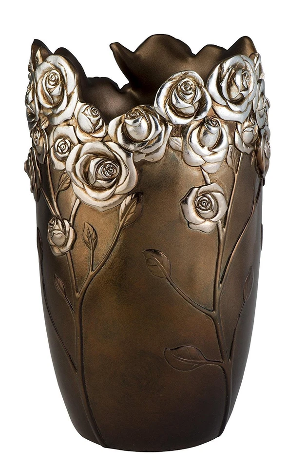 OK Lighting Ok-4275-v1 Allure Decorative Vase Brown