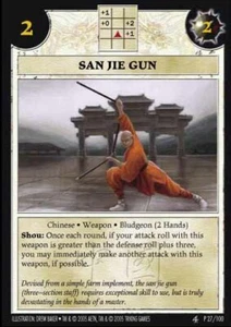 ANACHRONISM PROMO San Jie Gun P27 gem mint condition - Picture 1 of 1