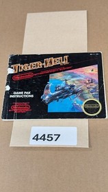 Tiger-Heli - Nintendo NES- Manual Only **NO GAME! *Damaged*