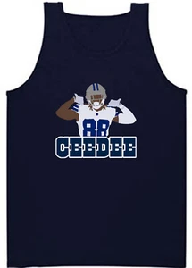 Ceedee Lamb Logo jersey Tank Top - Picture 1 of 2