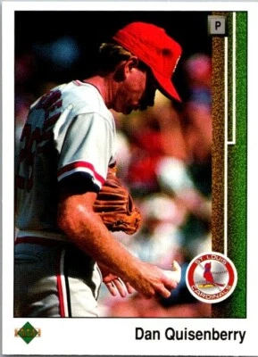 1989 Upper Deck Premier Edition - #533 Dan Quisenberry - Image 1 of 2