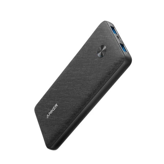 Anker 10000 mAh Power Bank Dual USB, USB-C - A1248H11-1