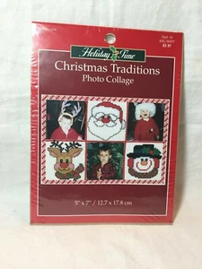 NIP Holiday Time Christmas Traditions 'Photo Collage' Counted Cross Stitch Kit - Picture 1 of 4