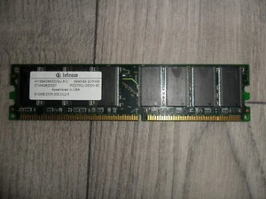 infineon 512MB PC-2700 DDR-333 HYS64D64320GU-6-C RAM single stick - Picture 1 of 3