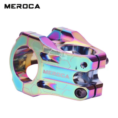 Aluminum Alloy Bicycle Stem 0° 35mm Short Mountain Bike Handlebar Stem 130g - Image 1 of 4