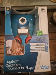 Webcam - Logitech Quickcam Connect For Video Calling Camera - Blue White - Picture 1 of 2