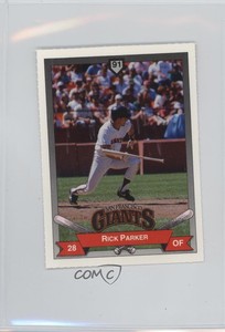 1991 PG&E San Francisco Giants Rick Parker #26