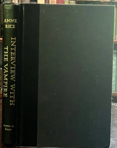 INTERVIEW WITH THE VAMPIRE - Anne Rice, 1st Edition 1976 - OCCULT LITERATURE - Imagen 1 de 8