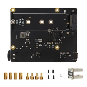 1X(X873 Expansion Board for 4 USB to M.2 NVMe SSD NAS SSD Shield Storage4309 - Afbeelding 1 van 7