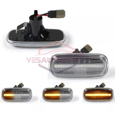 2x Para Audi A6 A8 A2 A3 A4 TT 8N Secuencia LED Marcador Lateral Intermitente Luz Señal Foto 1 de 4