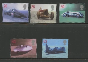 GRAN BRETAÑA 1829-1833, 1998 RÉCORDS DE VELOCIDAD EN TIERRA, MNH (GB4385K) - Imagen 1 de 1