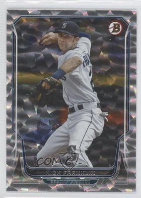2014 Bowman Silver Ice Nick Franklin #195 - Image 1 of 2