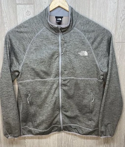 The North Face Mens Full Zip Gray Fleece Jacket  Excellent Condition Size XL - Picture 1 of 9