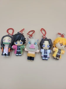 Lote de 4 Clip Bolsa Cazador de Demonios Kimetsu 3 Pulgadas BN2  - Imagen 1 de 11